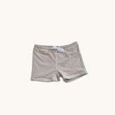 lullypop Boy Swim Short in Sandshell